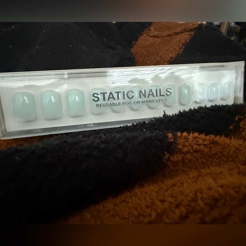 Static Nails Light Blue Press-On Nails